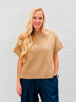 Full of Dreams Knit Cap Sleeve Top • Coco-EESome-Shop Anchored Bliss Women's Boutique Clothing Store