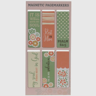 Rest in Him Magnetic Bookmark Set-Christian Art Gifts-Shop Anchored Bliss Women's Boutique Clothing Store