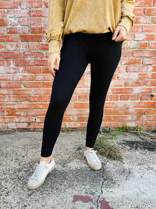 The Way You Make Me Feel Buttery Soft Leggings • Black-Zenana-Shop Anchored Bliss Women's Boutique Clothing Store