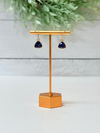 Camille Earrings • Sapphire-Brittany Carl-Shop Anchored Bliss Women's Boutique Clothing Store