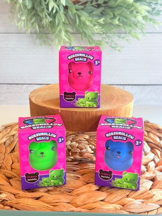 Marshmallow Bear Cutie • Neon Green-Brittany Carl-Shop Anchored Bliss Women's Boutique Clothing Store