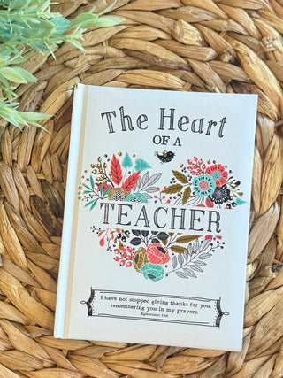 The Heart of a Teacher Gift Book-Brittany Carl-Shop Anchored Bliss Women's Boutique Clothing Store