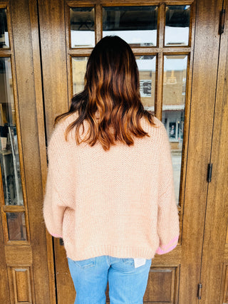 Magical Moments Striped Bubble Sleeve Cardigan-EESome-Shop Anchored Bliss Women's Boutique Clothing Store