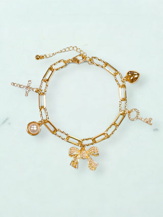 Black Friday Charm Bracelet-DMC-Shop Anchored Bliss Women's Boutique Clothing Store