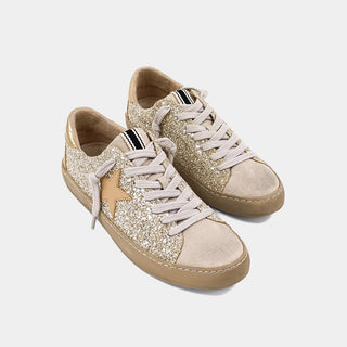 ShuShop Rock My World Glitter Sneakers Sneakers • Gold-ShuShop-Shop Anchored Bliss Women's Boutique Clothing Store