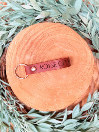 Bulldogs Leather Keychain-Brittany Carl-Shop Anchored Bliss Women's Boutique Clothing Store