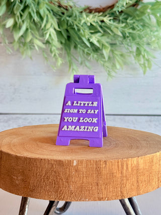 You Look Amazing Little Sign-Hotline Hair Ties-Shop Anchored Bliss Women's Boutique Clothing Store