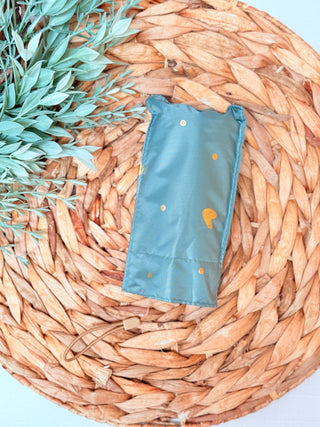 Gilded Love Umbrella • Green and Gold-Brittany Carl-Shop Anchored Bliss Women's Boutique Clothing Store