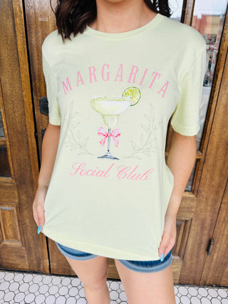 Margarita Social Club Graphic Tee-Harps & Oli-Shop Anchored Bliss Women's Boutique Clothing Store