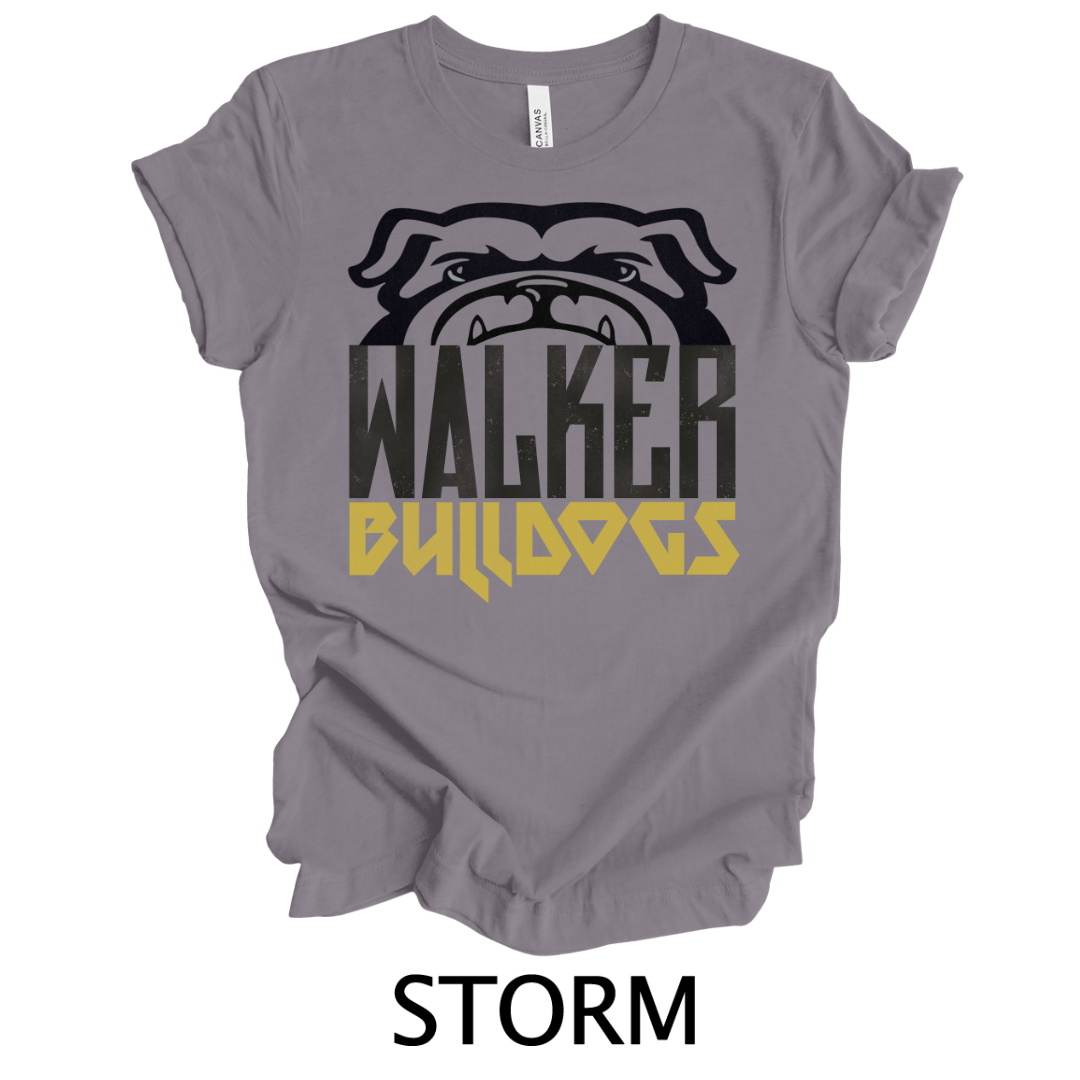 Walker Bulldogs Graphic Tee-Walker Elementary-Shop Anchored Bliss Women's Boutique Clothing Store