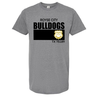 Bulldog Zip Code Graphic Tee-Walker Elementary-Shop Anchored Bliss Women's Boutique Clothing Store