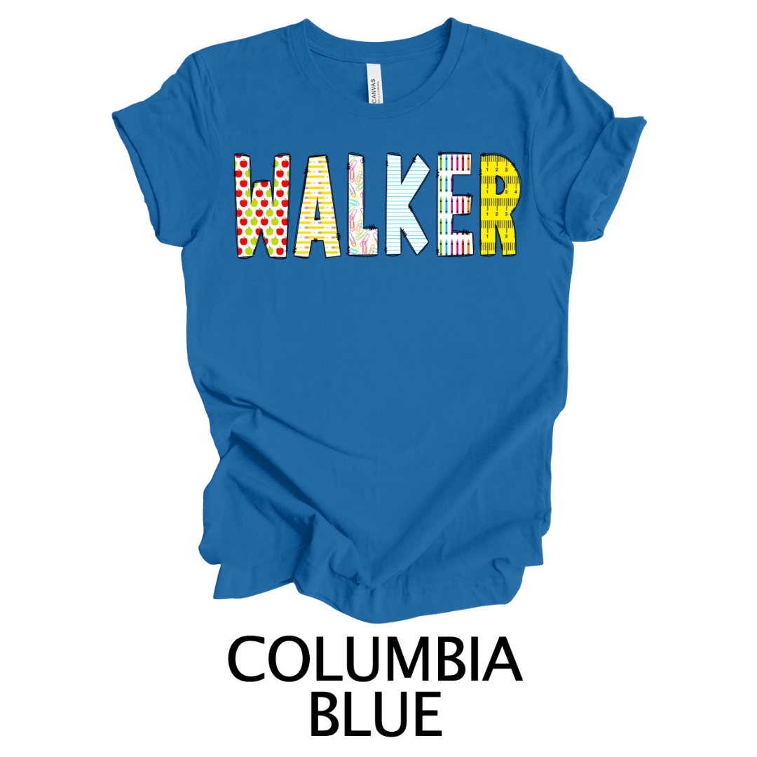 Walker School Vibes Graphic Tee-Walker Elementary-Shop Anchored Bliss Women's Boutique Clothing Store