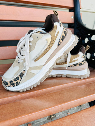 Blowfish What a Feeling Leopard Sneakers-Blowfish-Shop Anchored Bliss Women's Boutique Clothing Store