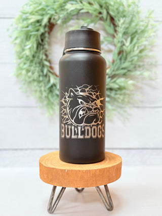 Breakthrough Bulldog 32oz Water Bottle-Brittany Carl-Shop Anchored Bliss Women's Boutique Clothing Store