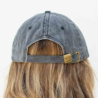 Bulldogs Embroidered Baseball Hat Black-Stacey Kluttz-Shop Anchored Bliss Women's Boutique Clothing Store