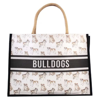 Forever Bulldogs Tote Bag-Stacey Kluttz-Shop Anchored Bliss Women's Boutique Clothing Store
