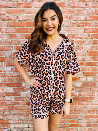 Dreaming of You Cozy Lounge Set • Leopard-She+Sky-Shop Anchored Bliss Women's Boutique Clothing Store