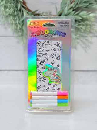 Color Me Happy Socks Kit Dreamy Unicorn-Brittany Carl-Shop Anchored Bliss Women's Boutique Clothing Store