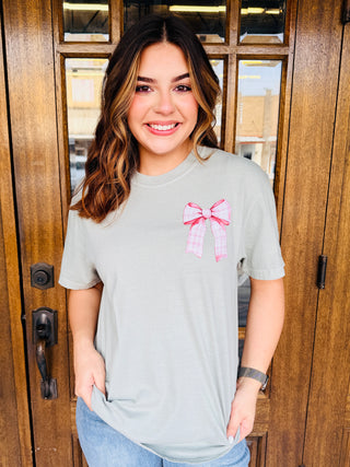 Nutcracker Coquette Bow Graphic Tee-Harps & Oli-Shop Anchored Bliss Women's Boutique Clothing Store