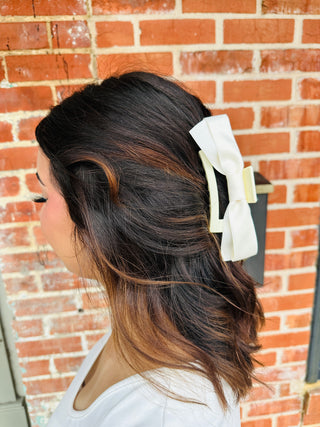 Ribbons and Bows Hairclip-Stacey Kluttz-Shop Anchored Bliss Women's Boutique Clothing Store