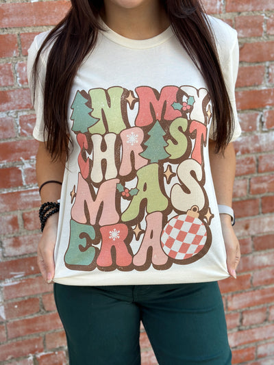 In My Christmas Era Graphic Tee-Harps & Oli-Shop Anchored Bliss Women's Boutique Clothing Store