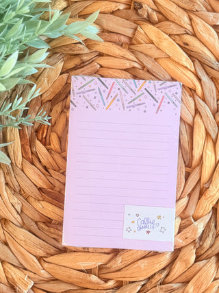 Flair Pen Confetti Notepad-Stacey Kluttz-Shop Anchored Bliss Women's Boutique Clothing Store