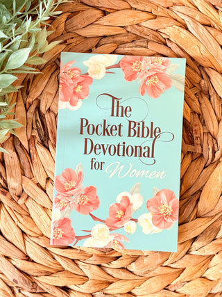 Pocket Bible Devotional for Women • 366 Daily Scriptures and Reflections-Brittany Carl-Shop Anchored Bliss Women's Boutique Clothing Store