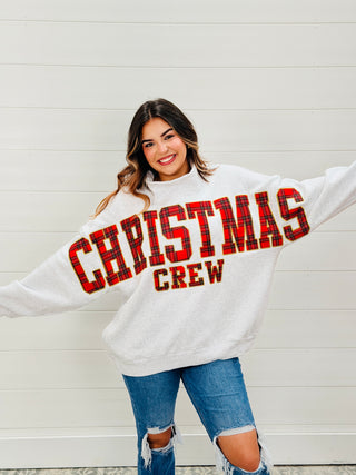 Simply Southern Christmas Crew Oversized Mock Neck Sweater-Simply Southern-Shop Anchored Bliss Women's Boutique Clothing Store
