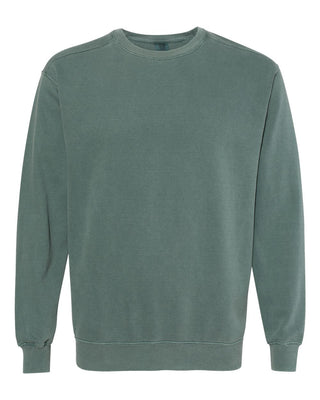Patch Bar Blank Comfort Colors Sweatshirt-Harps & Oli-Small-Blue Spruce-Shop Anchored Bliss Women's Boutique Clothing Store