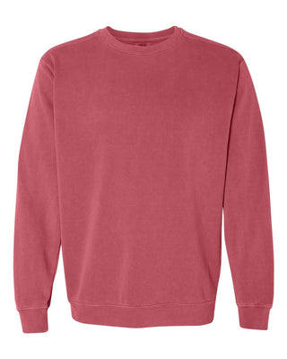 Patch Bar Blank Comfort Colors Sweatshirt-Harps & Oli-Small-Crimson-Shop Anchored Bliss Women's Boutique Clothing Store