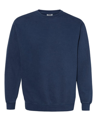 Patch Bar Blank Comfort Colors Sweatshirt-Harps & Oli-Small-True Navy-Shop Anchored Bliss Women's Boutique Clothing Store