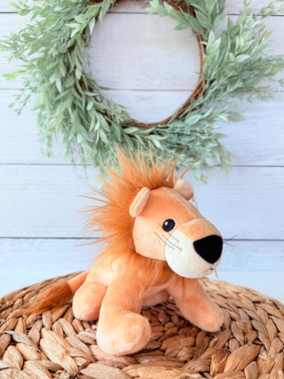 Lion Tracker Plushie • Small-Brittany Carl-Brown-Shop Anchored Bliss Women's Boutique Clothing Store