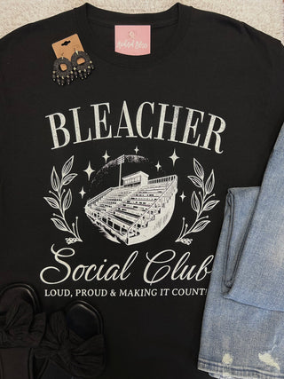 Bleacher Social Club Graphic Tee-Harps & Oli-Shop Anchored Bliss Women's Boutique Clothing Store