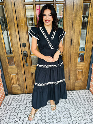 Know Who I Am Maxi Dress• Black-Stacey Kluttz-Shop Anchored Bliss Women's Boutique Clothing Store