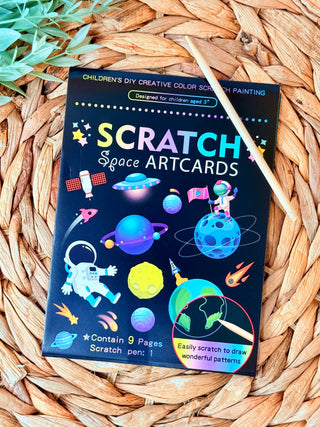 Out of This World • Scratch Art Cards-Brittany Carl-Shop Anchored Bliss Women's Boutique Clothing Store