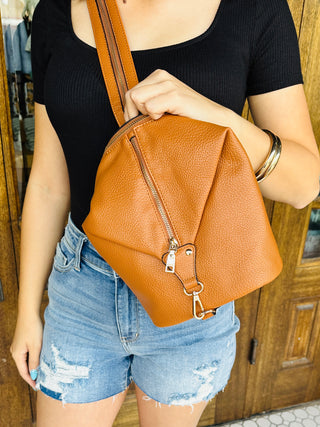 Linette Backpack• Brown-Stacey Kluttz-Shop Anchored Bliss Women's Boutique Clothing Store
