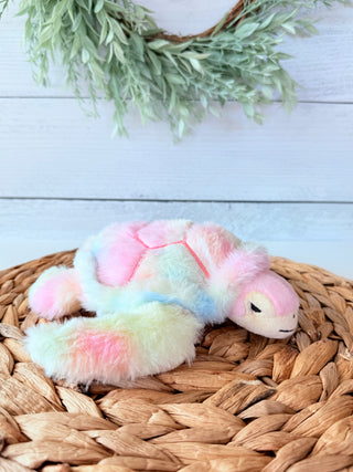 Sea Turtle Tracker Plushie • Small-Brittany Carl-Tie Dye-Shop Anchored Bliss Women's Boutique Clothing Store