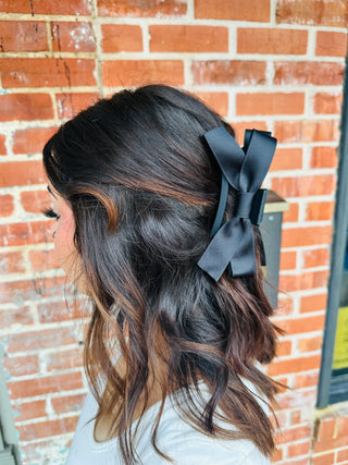 Ribbons and Bows Hairclip-Stacey Kluttz-Shop Anchored Bliss Women's Boutique Clothing Store