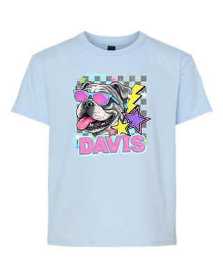 Davis 90s Bulldog Graphic Tee