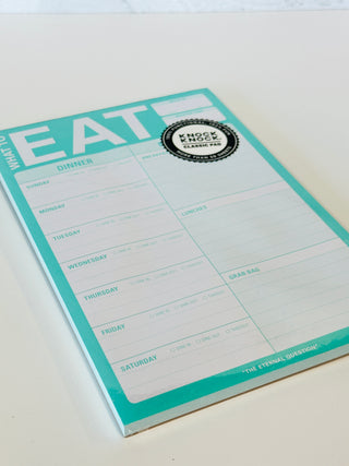 What To Eat Notepad-Tracy Zelenuk-Shop Anchored Bliss Women's Boutique Clothing Store