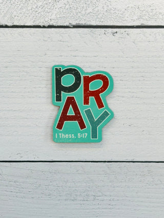 Pray Refrigerator Magnet-Brittany Carl-Shop Anchored Bliss Women's Boutique Clothing Store