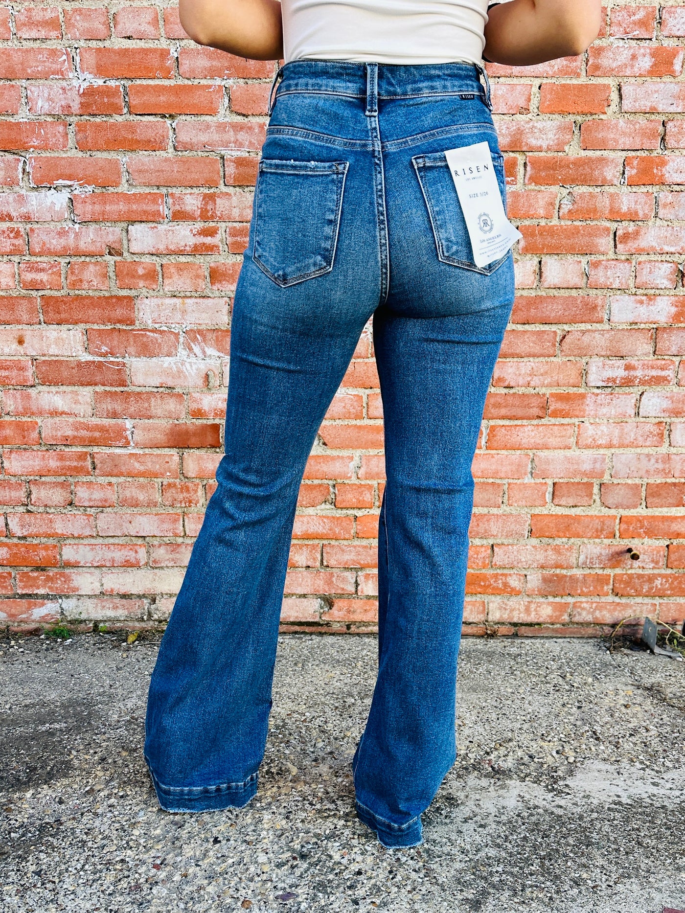 Risen Meant to Be Denim Jeans-Risen-Shop Anchored Bliss Women's Boutique Clothing Store