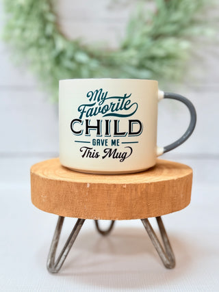 My Favorite Child Coffee Mug-Brittany Carl-Shop Anchored Bliss Women's Boutique Clothing Store