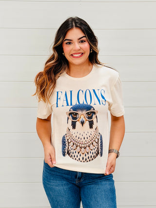 Vogue Falcons Graphic Tee-Harps & Oli-Shop Anchored Bliss Women's Boutique Clothing Store