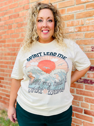 Spirit Lead Me Graphic Tee-Harps & Oli-Shop Anchored Bliss Women's Boutique Clothing Store