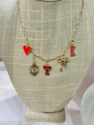 Pre-Order Collegiate Charm Necklace-Canvas Style-Shop Anchored Bliss Women's Boutique Clothing Store