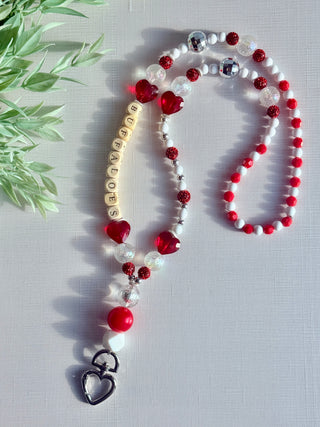Buffaloes Lanyard • Red & White-Stacey Kluttz-Shop Anchored Bliss Women's Boutique Clothing Store