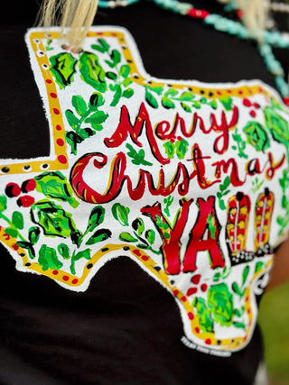 Merry Christmas Y'all Long Sleeved Graphic Tee-Texas True Threads-Shop Anchored Bliss Women's Boutique Clothing Store