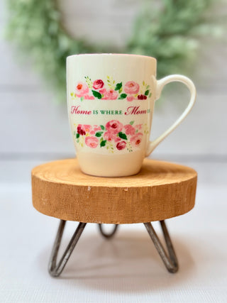 Home is Where Mom Is Coffee Mug-Brittany Carl-Shop Anchored Bliss Women's Boutique Clothing Store