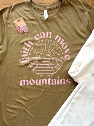 Faith Can Move Mountains Graphic Tee-Harps & Oli-Shop Anchored Bliss Women's Boutique Clothing Store